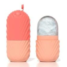 1pc Ice Face Roller, Ice Roller For Face & Eye Puffiness Relief, FacialMassager Contour And Enhance Skin Care & Glow, Ice Facial RollerMold Cube, Reusable & Leakproof,Beauty,Skin Care Products,Spa,Self Care,Skin Care Tools,Face Care,Esthetician Supplies,Massage,Face Massage Tool,Face Roller