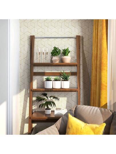 Roll Self Adhesive Home Wallpaper, Geometric Rectangular Contact Paper, Peel Stick, Waterproof Removable Living Room Kitchen Bedroom Dormitory Furniture Refurbishment Fall Aesthetic Wallpaper,Renovation Stickers Wand Panels,Wall Wallpapers, ation Items Refresh Your Home,Rama Birthday Graduation view 3