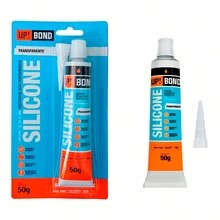 General Purpose Acetic Silicone Adhesive 50g Anti-Mildew Transparent - 藍色 - 查看 4
