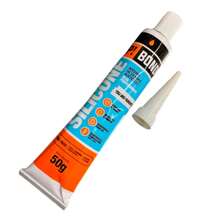 General Purpose Acetic Silicone Adhesive 50g Anti-Mildew Transparent - 藍色 - 查看 1