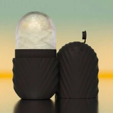 1pc Ice Face Roller, Ice Roller For Face & Eye Puffiness Relief, FacialMassager Contour And Enhance Skin Care & Glow, Ice Facial RollerMold Cube, Reusable & Leakproof,Beauty,Skin Care Products,Spa,Self Care,Skin Care Tools,Face Care,Esthetician Supplies,Massage,Face Massage Tool,Face Roller