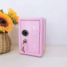 1PC Mini Metal Piggy Bank Creative Deposit Box, Key Gift Birthday - Multicolor - View 12