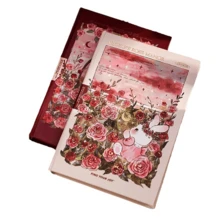 A7女孩的高魅力手册迷你便捷记录本可爱精致口袋书笔记本方便携带的礼物 - 彩色 - 查看 5