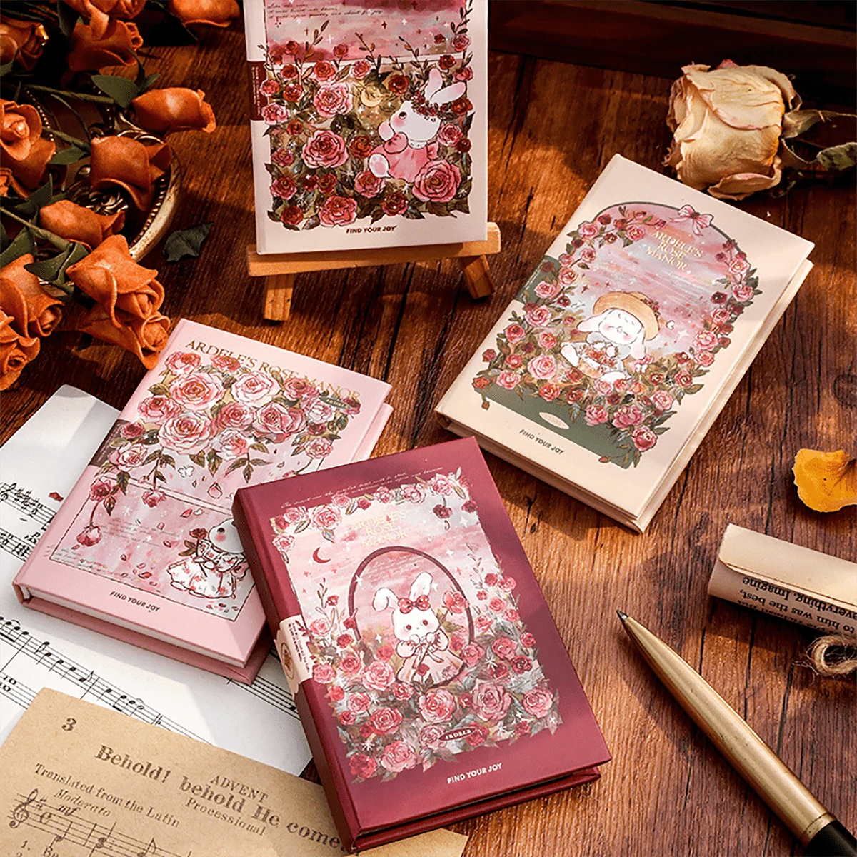 A7女孩的高魅力手册迷你便捷记录本可爱精致口袋书笔记本方便携带的礼物 - 彩色 - 查看 1