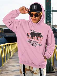 Cute Cat Sweatshirt Kitten Caffeine Free  1997 Fluxo Fx - 淺粉色 - 查看 6