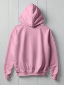 Cute Cat Sweatshirt Kitten Caffeine Free  1997 Fluxo Fx - 淺粉色 - 查看 2