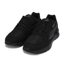 Puma 380738-01 男女款休闲轻便户外运动鞋，低帮跑步鞋 - 黑色-黑灰 - 查看 2