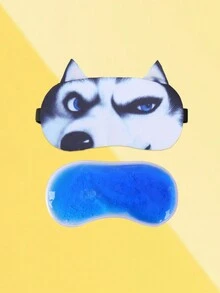 1pc 眼罩, 印花眼罩, 冰袋眼罩, 冰敷眼罩, 亲子眼罩, 可爱眼罩, 情侣眼罩, 航空眼罩, 毛绒眼罩, 怪兽眼罩, 刺绣眼罩, 眼罩眼罩, 动物眼罩, 丝绸眼罩, 眼罩, 遮阳, 眼罩, 美容眼罩, 遮阳眼罩, 热敷眼罩, 凝胶冰袋多功能眼罩套装, 眼部压缩降温加温眼罩 - 彩色 - 查看 21