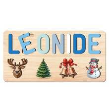 Trò chơi xếp hình chữ cái bằng gỗ, Quà tặng trò chơi xếp hình Giáng sinh, Trò chơi xếp hình tên em bé, Quà tặng Giáng sinh, Đồ chơi xếp hình chữ cái 3D, Trò chơi xếp hình bằng gỗ Halloween cho trẻ mới biết đi, Trò chơi xếp hình tên được cá nhân hóa, Đồ chơi xếp hình bằng gỗ tùy chỉnh, Trò chơi xếp hình bằng gỗ, Quà tặng sinh nhật đầu tiên, Đồ chơi học tập sớm cho bé trai hoặc bé gái, Quà tặng kỷ niệm, Quà tặng sinh nhật, Quà tặng chúc phúc, Quà tặng được cá nhân hóa, Bộ quà tặng khối xây dựng (Có chốt và giá đỡ) - Với đinh và giá đỡ - Xem 7