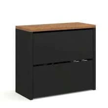 Quality Furniture Shoe Organizer With Wooden Seat And 2 Tilting Doors - 黑色 - 查看 1