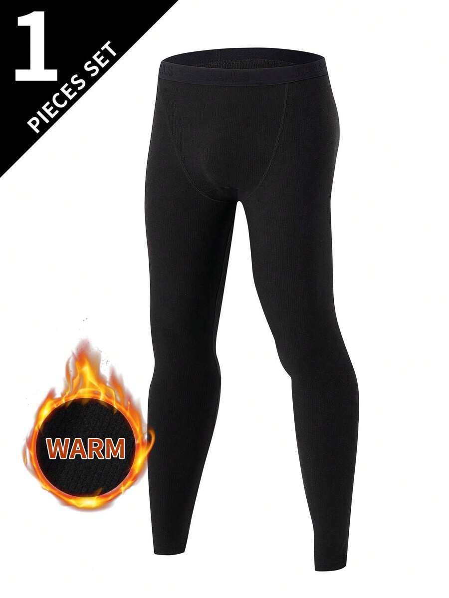 Men's Thermal Underwear Pants Slim Fit Autumn/Winter Long Johns