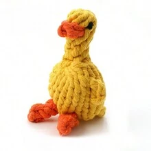 1 件装宠物牙刷编织绳玩具带手柄，耐用狗狗咀嚼玩具，用于牙齿护理，适用于猫狗 - 彩色 - 查看 15