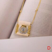 1pc Handmade Gold Plated Jesus Adjustable San Benito Necklace Religion Charm Gold Beads Women Men Chain Jewelry