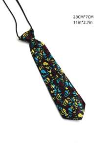 1pc Skull Street Casual Cute Polyester Skull Head Hairband Elastic Band, Suitable For All Seasons - Multicolor - View 11