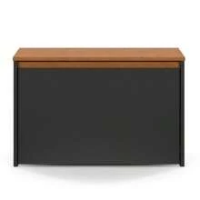 Quality Furniture Sapateira Articulada 1 Porta Com Nicho Com Assento Madeira Charme - Preto - Visão 5