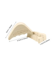 1對腳趾填充物 - 米色 - 查看 4