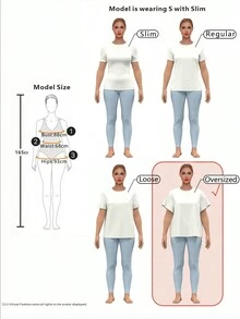 Camiseta de cuello redondo de corte holgado con foto y texto personalizado para mujeres, talla grande, adecuada para cumpleaños, Día de San Valentín, Navidad, fiestas, aniversarios, uniformes corporativos - Blanco - Ver 9