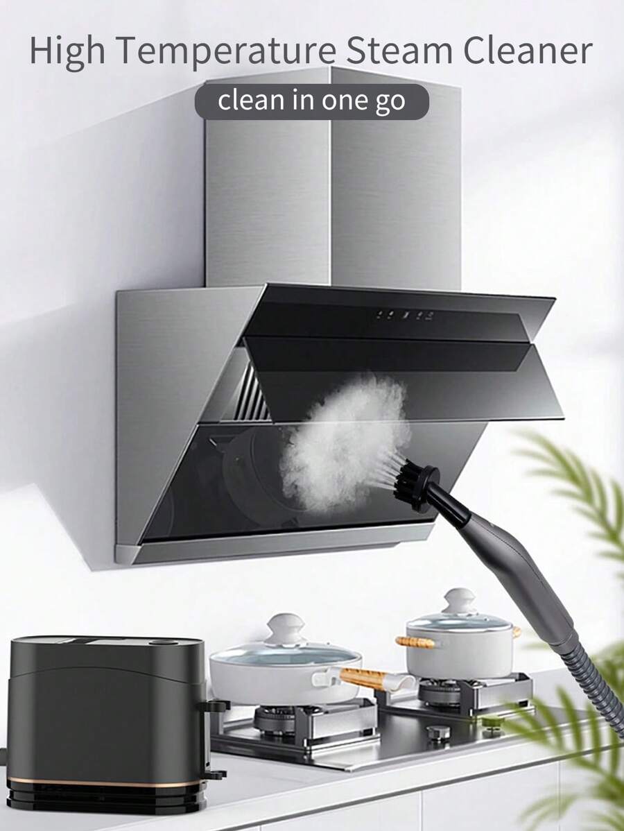 Handheld Steam Cleaner High Temperature Steam Cleaning Machine;High-Pressure Cleaning Household Steam Disinfection Kitchen Air Conditioning Cleaning - EU C Type Plug(220-240V) - View 1