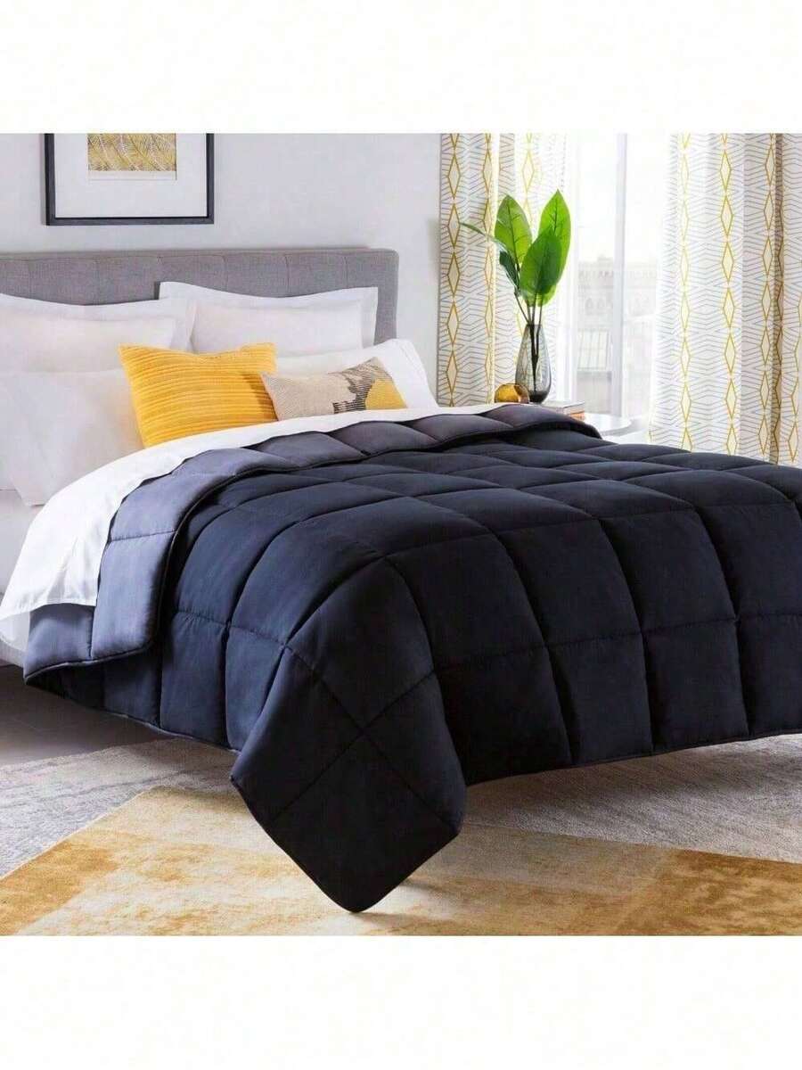 Linenspa Comforter Duvet Insert, Down Alternative, Box Stitched