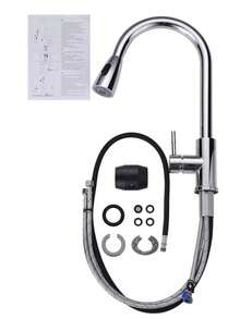Gourmet Kitchen Tap Single Lever Mixer - 銀色 - 查看 5