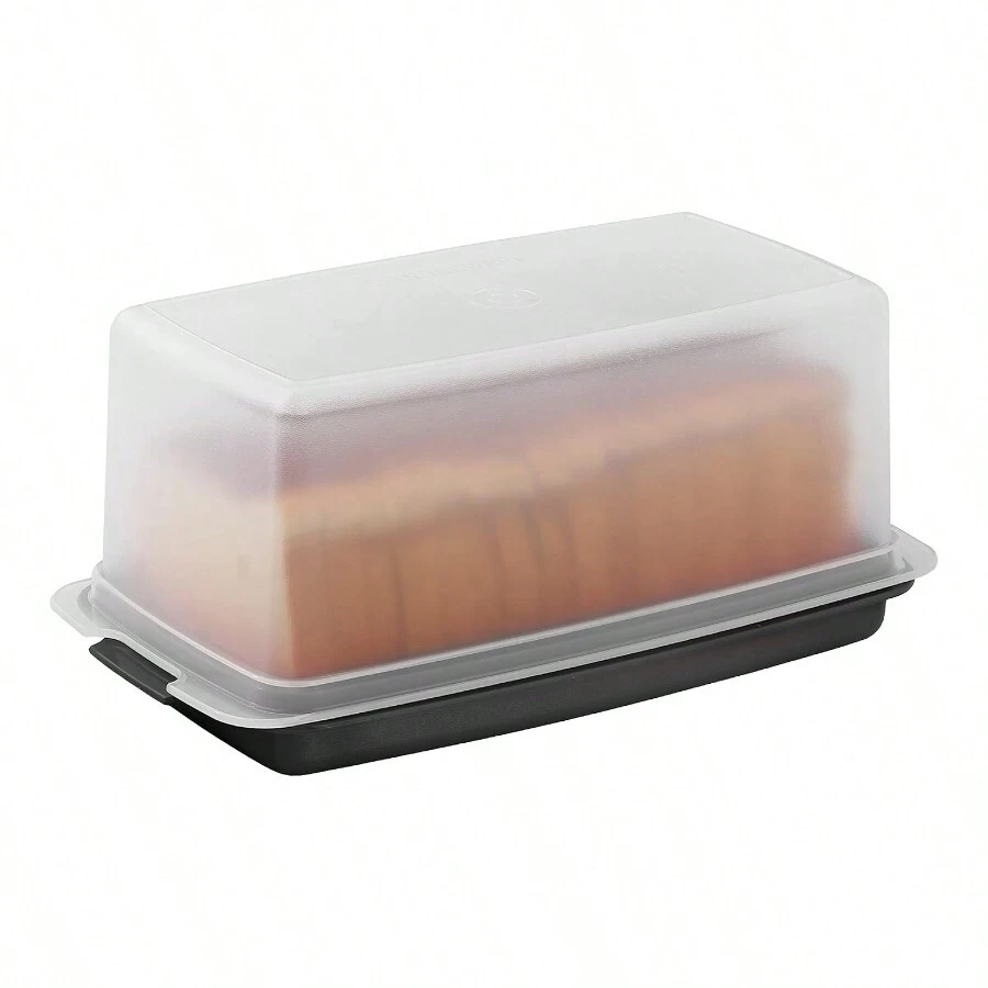 SIGNORAWARE Bread Box -Dual Use Bread Holder/Airtight Plastic Food Storage Container For Dry Or Fresh Foods -2 In 1 Bread Bin- Loaf Cake Keeper/Baked Goods -Keeps Bread Fresh