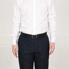 Bally 男士真皮皮带礼盒套装，男士休闲牛皮腰带，父亲节，男友礼物，生日礼物 - 黑色 - 查看 9