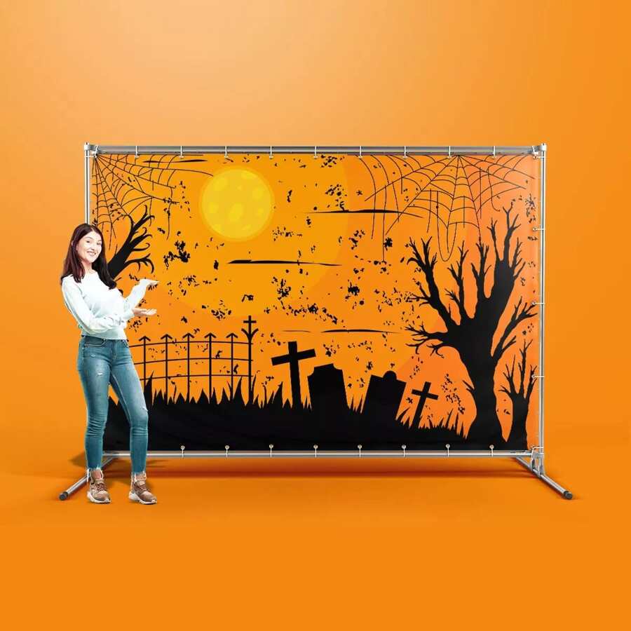 Halloween Party Panel 1.5 X 1.0 - 型號4 - 查看 1