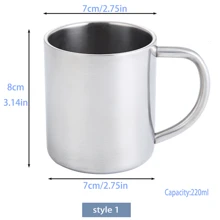 Laser Engraving Stainless Steel Coffee Cup - Durable And Practical For Holidays And Gatherings,Delicate Romance - Primary Color - View 6