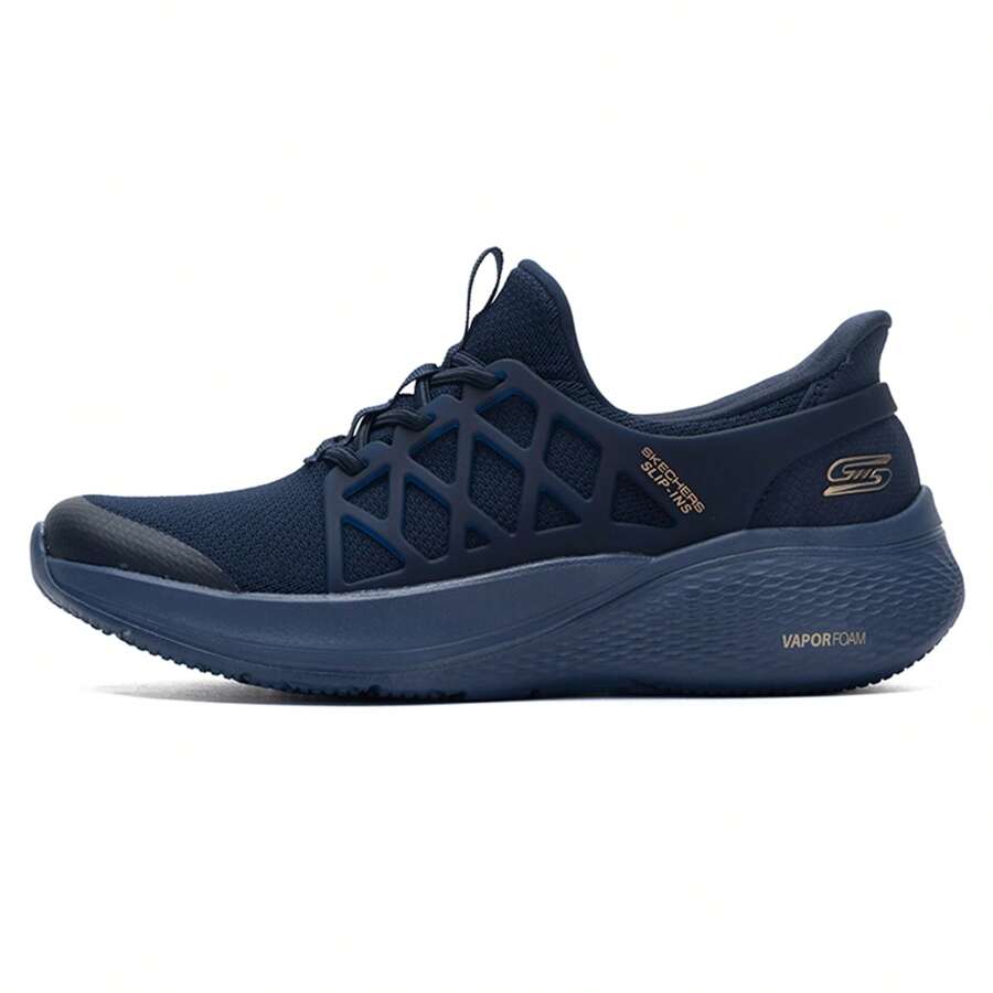Skechers 女式低帮休闲/运动鞋,建议订购大一码,117507-NVY - 海軍藍色 - 查看 1