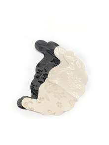 زوجان من صدريات نسائية لاصقة بدون أشرطة برافع وداعم حجم كبير مع خيط غير مرئي، وسادة هلالية لاصقة منقطة الشكل لرفع وتدعيم الصدر - بني فاتح - مشاهدة 8