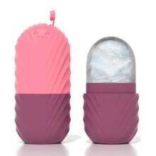 1pc Ice Face Roller, Ice Roller For Face & Eye Puffiness Relief, FacialMassager Contour And Enhance Skin Care & Glow, Ice Facial RollerMold Cube, Reusable & Leakproof,Beauty,Skin Care Products,Spa,Self Care,Skin Care Tools,Face Care,Esthetician Supplies,Massage,Face Massage Tool,Face Roller