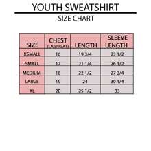 Checkered Groovy Bunny | Youth Sweatshirt