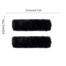 2 件套温暖毛绒可拆卸鞋带套，适合木屐、冬季和秋季 - 彩色 - 查看 13