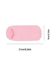 1pair Moisturizing Foot Care Gel Socks With Heel Support