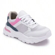 Women's Casual And Sports Gym Sneakers - 白色 - 查看 4