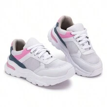 Women's Casual And Sports Gym Sneakers - 白色 - 查看 3