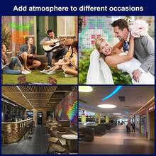 Đèn rèm thông minh DIY, Đèn rèm đổi màu RGB có ứng dụng điều khiển từ xa đồng bộ nhạc, Dây đèn rèm USB 256LED 5,2Ft X 5,2Ft cho tiệc, sân vườn, trang trí phòng, trang trí Giáng sinh, đèn Giáng sinh, trang trí phòng ngủ, trang trí nhà, trang trí tiệc, lễ hội ngày lễ, quà tặng Giáng sinh, lễ tạ ơn, đồ trang trí cây thông Noel - Trình cắm USB - Xem 10