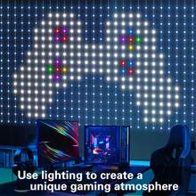 Đèn rèm thông minh DIY, Đèn rèm đổi màu RGB có ứng dụng điều khiển từ xa đồng bộ nhạc, Dây đèn rèm USB 256LED 5,2Ft X 5,2Ft cho tiệc, sân vườn, trang trí phòng, trang trí Giáng sinh, đèn Giáng sinh, trang trí phòng ngủ, trang trí nhà, trang trí tiệc, lễ hội ngày lễ, quà tặng Giáng sinh, lễ tạ ơn, đồ trang trí cây thông Noel - Trình cắm USB - Xem 9