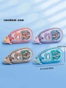 1pc Mini Dotted Correction Fluid, Random Color, Suitable For Students And Office Workers - Multicolor - View 15