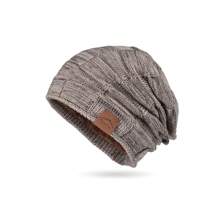 1 件女士保暖针织帽，带保暖内衬，适合秋冬季日常穿着