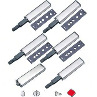Magnetic Push Latches For Cabinets Leiry Pushto Open Cabinet Hardware Push Touch LatchKitchen Door Push Release Latch For DrawerClosure Push Catch IMetal. 6 Packs)