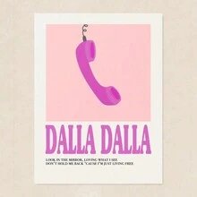 1 tấm áp phích album nhạc Kpop nghệ thuật treo tường thẩm mỹ in hình nhóm nhạc nữ Twice nhạc rock rapper in vải canvas trang trí phòng làm việc tại nhà dễ thương không khung - Nhiều màu - Xem 76