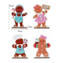 8 件圣诞主题装饰品，适合在橱窗、派对和家居装饰中展示 - 彩色 - 查看 3