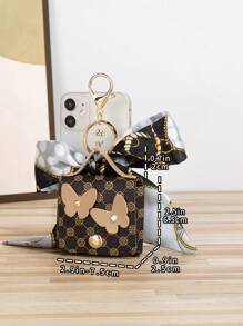 Fashionable Casual Silk Scarf Miniature Bag Charm Small Gifts Gifts For Her Gifts For Women - Multicolor - View 4