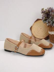 Damskie buty typu Mary Jane w stylu vintage w stylu francuskim, nowość na wiosnę i lato, wsuwane, z paskiem na klamrę, damskie, miękkie, codzienne buty z wysokiej jakości materiału