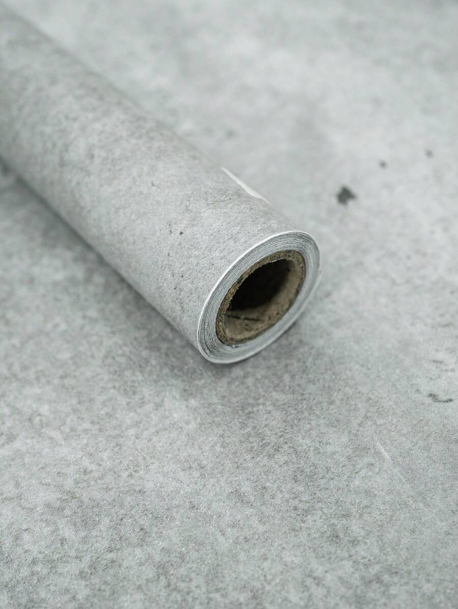 1 Roll Vintage Bronze Wallpaper, Modern Retro Peelable & Removable