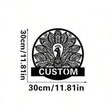 Personalized Wooden Buddha Wall Art - Custom Name Meditation Decor - Multicolor - View 16