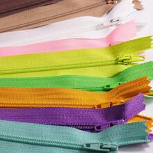 10 chiếc khóa kéo cuộn bằng nylon nhiều màu 16 inch - Khóa kéo bền chắc số 3 nhiều màu, thích hợp cho may vá, thủ công, dự án tự làm và sửa chữa quần áo - 10 chiếc - Xem 2