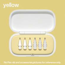 兼容 Apple Pencil 笔尖、Apple Pencil 第二代、iPad Pencil Quiet Pro 改装版、替换金属笔尖和软纤维笔尖 - 彩色 - 查看 13