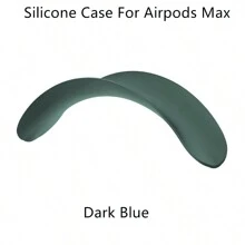 Apple Slime Silicone Protective Case Compatible With Airpods Max - Soft Silicone Cover, Waterproof, Dustproof, Fingerprint-Proof, Scratch-Resistant 360° Full Protection, Silicone Ear Cup Cover, Silicone Headband Cover, Silicone Headband Pad, Silicone Carrying Case, Flexible Silicone Material For Comfort, Durability And Easy Cleaning, Multiple Colors Available, Great Gift